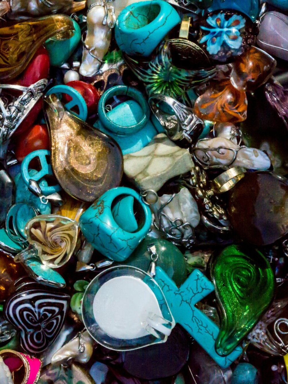 Jewelry Mystery Bag - Modern and Vintage Costume Jewelry, Aesthetic Boho